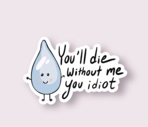 Water Drop - Sticker